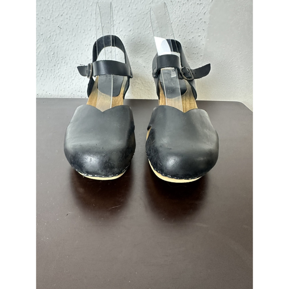 Sanita Wood Matrix Square Flex Sandal 39/8 Women’s Toe Separator Toe Gripper - Picture 5 of 12